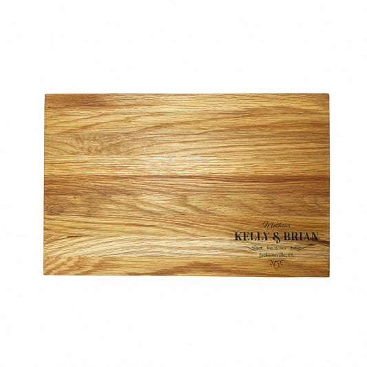 Elegant - Bourbon Barrel Cutting Board