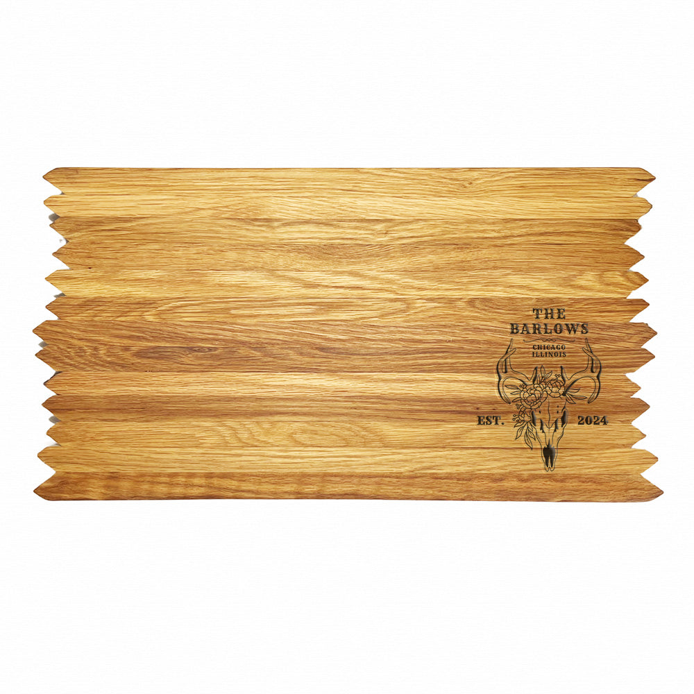 Woodland - Bourbon Barrel Cutting Board