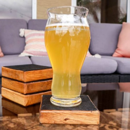 Bourbon Barrel Coaster Set