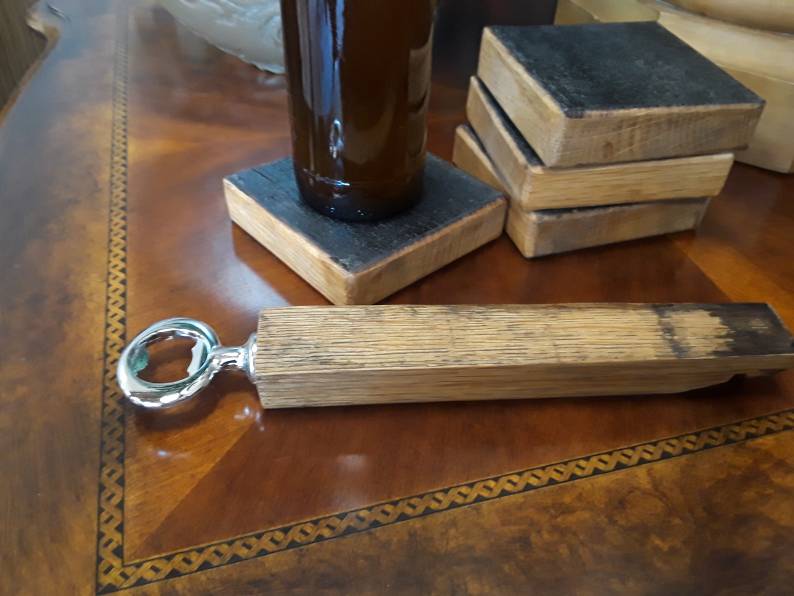 Barrel Stave bottle opener