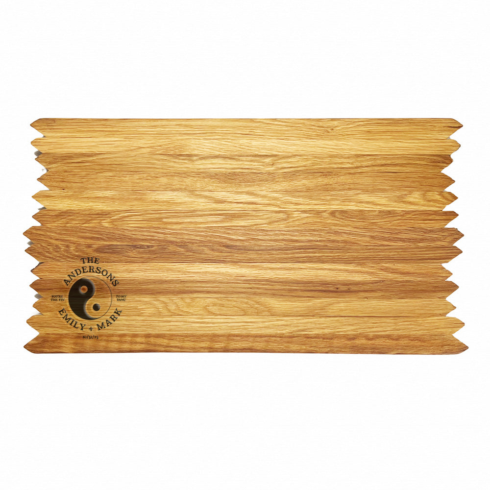 YinYang - Bourbon Barrel Cutting Board
