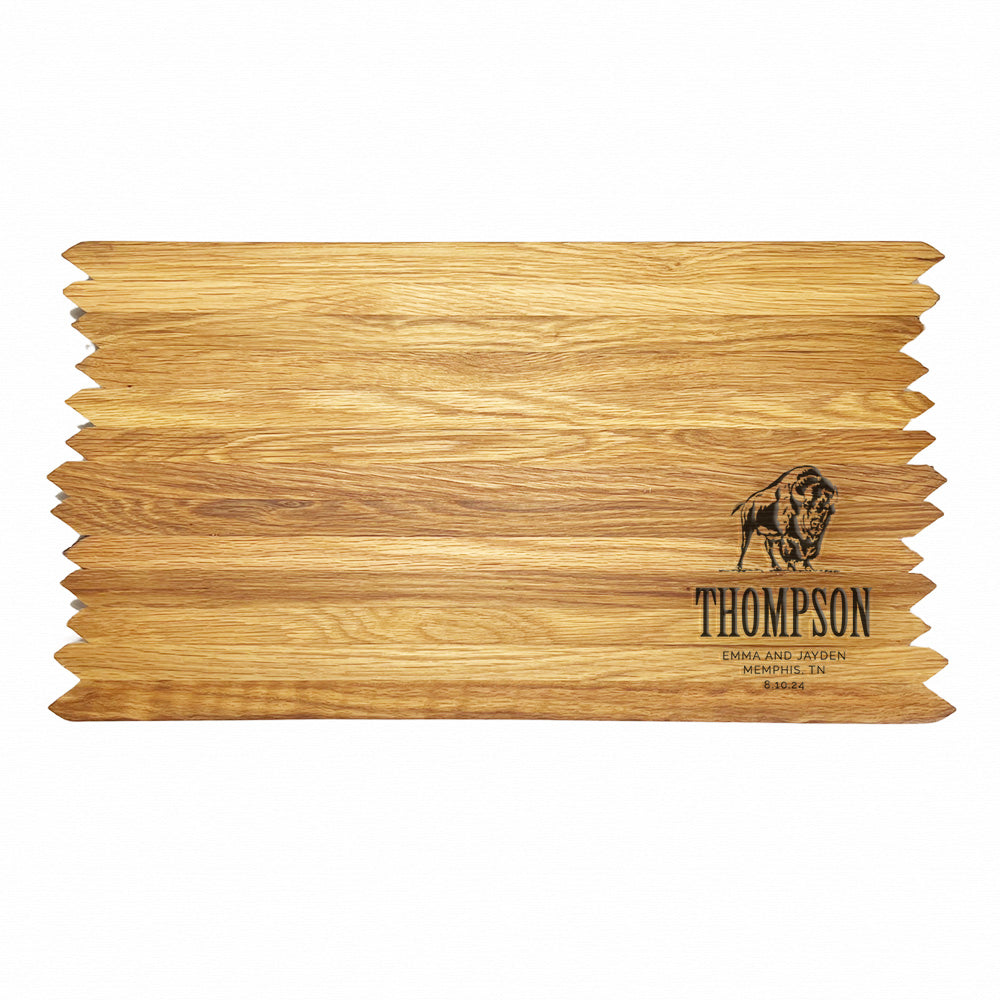 Buffalo Trace - Bourbon Barrel Cutting Board