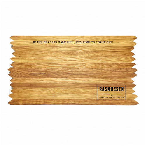 Bourbon Barrel Cutting Board "The Beast" | 21" x 12" x 2" (Customized)