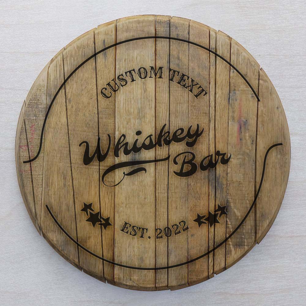 Bar - Bourbon Barrel Sign